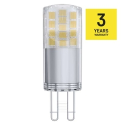 LED žárovka Classic JC / G9 / 4,2 W (40 W) / 470 lm / teplá bílá