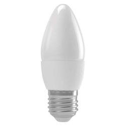 LED žárovka Classic svíčka / E27 / 4,9 W (40 W) / 470 lm / teplá bílá