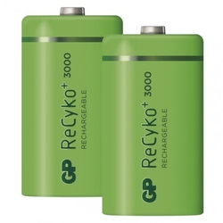Nabíjecí baterie GP ReCyko+ 3000 (C), 2 ks
