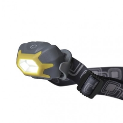 COB LED čelovka P3532, 140 lm, 20m, 3× AAA