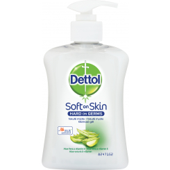 Dettol Soft on Skin aloe vera a vitamin E tekuté mýdlo, 250 ml