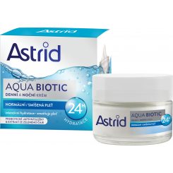 Astrid Aqua Biotic denní a noční krém normální a smíšená pleť, 50 ml