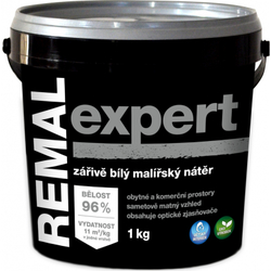 Remal Expert zářivě bílá malířská barva, 1 kg