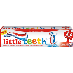 Aquafresh Little Teeth zubní pasta pro děti, 50 ml