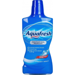 Aquafresh Fresh Mint ústní voda, 500 ml