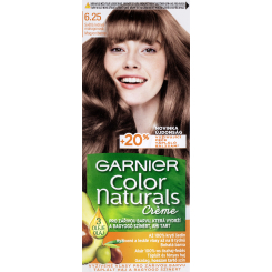 Garnier Color Naturals Creme barva na vlasy, 6.25 Světlá ledová mahagonová