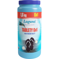 Laguna tablety 6v1 multifunkční pro celosezónní údržbu vody, 1,6 kg