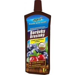 Agro Borůvky & Brusinky organo-minerální kapalné hnojivo, 1 l