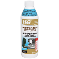 HG Odstraňovač vodního kamene pro espresso a kávovary na bázi kyseliny mléčné 500ml