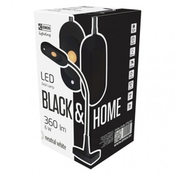 LED stolní lampa HT6105, černá