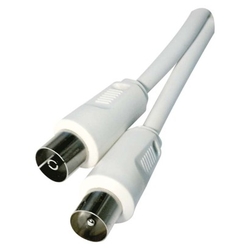 Anténní koaxiální kabel stíněný 15m - rovné vidlice