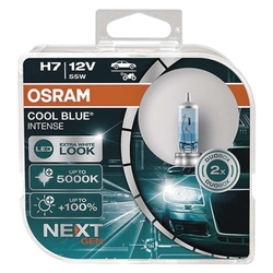 Autožárovka OSRAM H7 55W 12V 64210 CBN COOL BLUE, 2 ks
