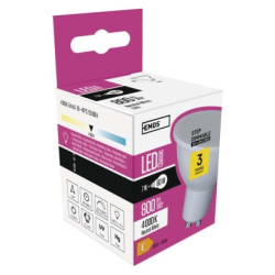 LED žárovka Classic MR16 / GU10 / 7 W (60 W) / 800 lm / neutrální bílá