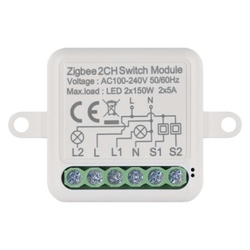 GoSmart modul spínací IP-2102SZ, ZigBee, 2-kanálový