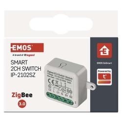 GoSmart modul spínací IP-2102SZ, ZigBee, 2-kanálový