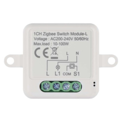 GoSmart modul spínací IP-2103SZ, ZigBee, 1-kanálový (nevyžaduje N vodič)