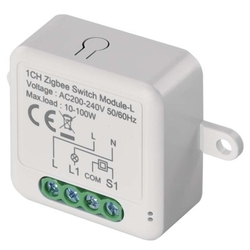 GoSmart modul spínací IP-2103SZ, ZigBee, 1-kanálový (nevyžaduje N vodič)