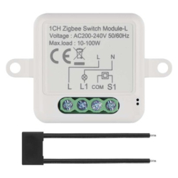 GoSmart modul spínací IP-2103SZ, ZigBee, 1-kanálový (nevyžaduje N vodič)