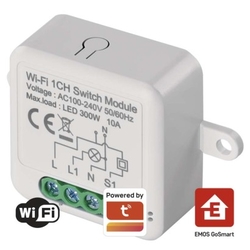 GoSmart modul spínací IP-2101SW, Wi-Fi, 1-kanálový