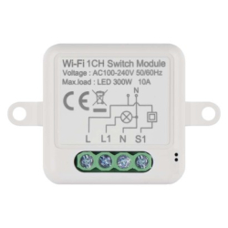 GoSmart modul spínací IP-2101SW, Wi-Fi, 1-kanálový