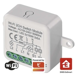 GoSmart modul spínací IP-2102SW, WiFi, 2-kanálový