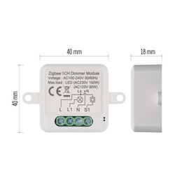 GoSmart modul stmívací IP-2111DZ, ZigBee, 1-kanálový