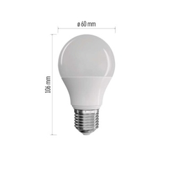 LED žárovka Classic A60 / E27 / 5,2 W (40 W) / 470 lm / neutrální bílá