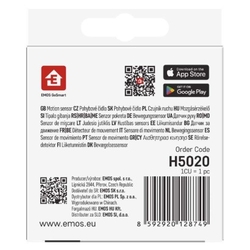 GoSmart PIR senzor (pohybové čidlo) IP20, ZigBee