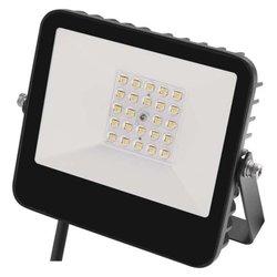 LED reflektor AVENO 20W, černý, neutrální bílá