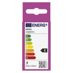 LED žárovka Classic Mini Globe / E27 / 6,5 W (60 W) / 806 lm / teplá bílá