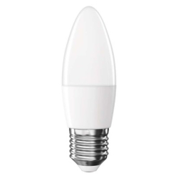 LED žárovka Classic svíčka / E27 / 4,2 W (40 W) / 470 lm / neutrální bílá