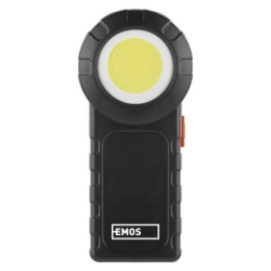 COB LED svítilna  plastová, 3× AAA, 12 ks