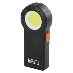COB LED svítilna  plastová, 3× AAA, 12 ks