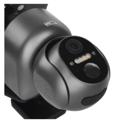 GoSmart Venkovní otočná kamera IP-6000 OWL s 4G/LTE, šedá
