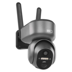 GoSmart Venkovní otočná kamera IP-6000 OWL s 4G/LTE, šedá