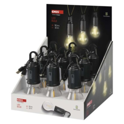 LED žárovka s USB napájením, 9 ks, display box, 9 ks