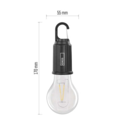 LED žárovka s USB napájením, 9 ks, display box, 9 ks