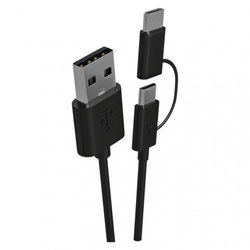 Powerbanka EMOS Alpha 5, 5000 mAh, černá + kabel USB-C
