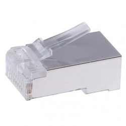 Konektor RJ45 pro FTP CAT6 (drát) CAT6