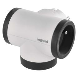 LEGRAND Revolution Rozbočovací zásuvka 2×, 1× USB-A + 1×USB-C