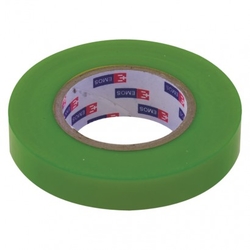 Izolační páska PVC 15mm / 10m zelená