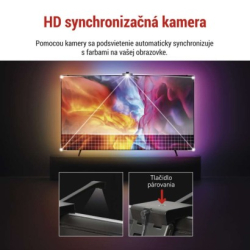 GoSmart Ambientní LED RGB osvětlení za TV 75“ (189 cm)