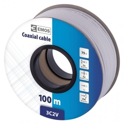 Koaxiální kabel 3C2V, 100m