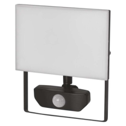 LED reflektor TAMBO se senzorem pohybu, 30 W, 3000 lm, černý