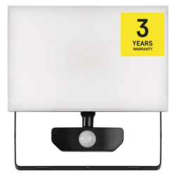LED reflektor TAMBO se senzorem pohybu, 50 W, 5000 lm, černý