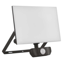 LED reflektor TAMBO se senzorem pohybu, 50 W, 5000 lm, černý