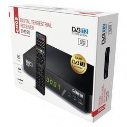 Set-top box EMOS EM190 HD HEVC H265 (DVB-T2)