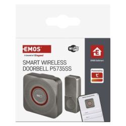 GoSmart Domovní bezdrátový zvonek P5735SS do zásuvky s WiFi