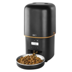 Dávkovač krmiva Pet Care, 4 l, černý