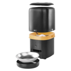 GoSmart dávkovač krmiva, 4 l, černý, Wi-Fi